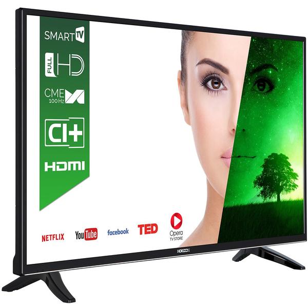 Televizor Horizon HL7310F, Smart TV, 99 cm, Full HD, Negru