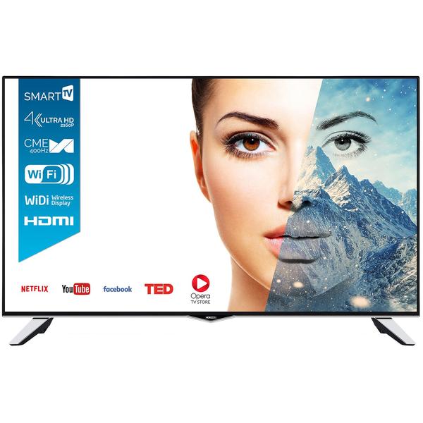 Televizor Horizon HL8510U, Smart TV, 109 cm, 4K UHD, Negru / Argintiu