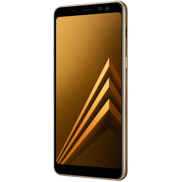 Telefon mobil Samsung Galaxy A8 (2018), Dual SIM, 32GB, 4G, Gold