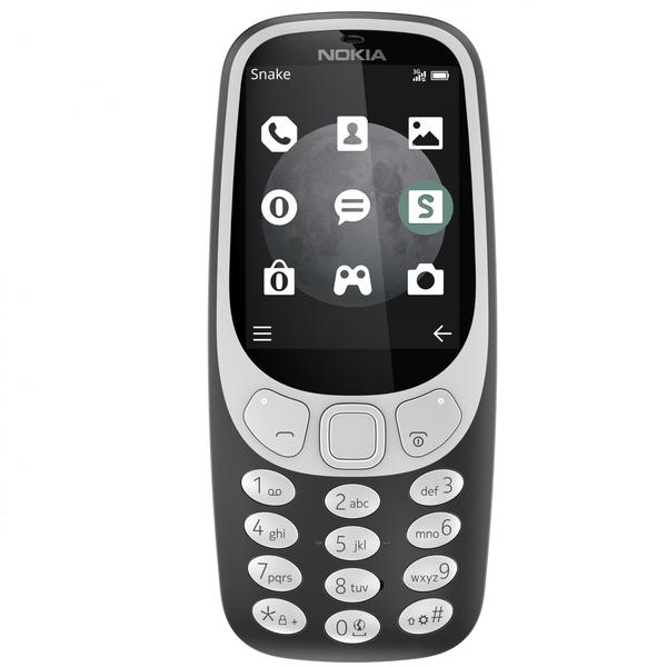 Telefon mobil Nokia 3310, 3G, 2.4 inch, QVGA, Dual SIM, Gri