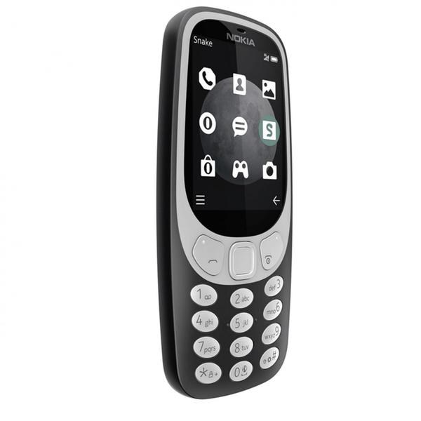 Telefon mobil Nokia 3310, 3G, 2.4 inch, QVGA, Dual SIM, Gri