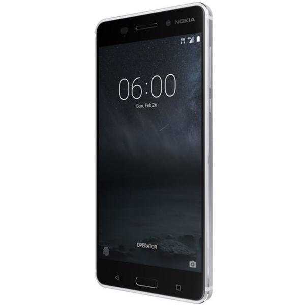 Telefon mobil Nokia 6, 5.5 inch, 3 GB RAM, 32 GB, Argintiu