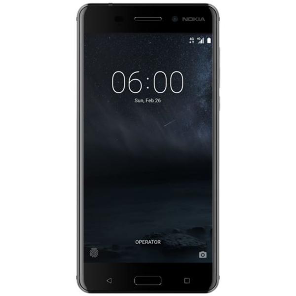 Telefon mobil Nokia 6, 5.5 inch, 4G, 3 GB RAM, 32 GB, Negru