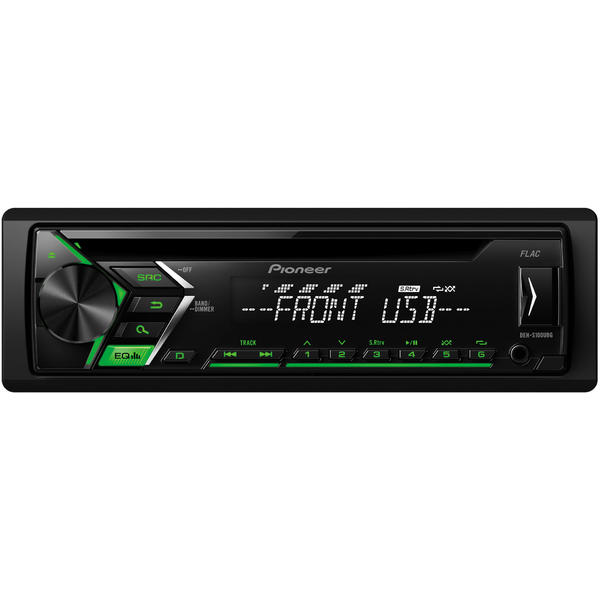 Player auto Pioneer DEH-S100UBG, 4 x 50 W, USB, AUX, RCA