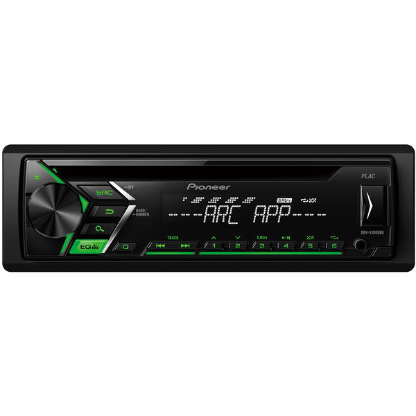 Player auto Pioneer DEH-S100UBG, 4 x 50 W, USB, AUX, RCA