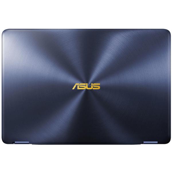 Laptop Asus ZenBook Flip S UX370UA, Intel Core i7-8550U, 16 GB, 256 GB SSD, Microsoft Windows 10 Home, Albastru