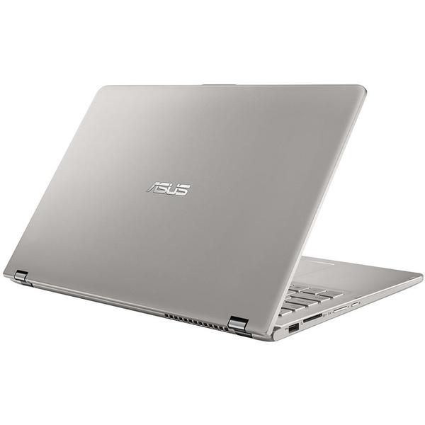 Laptop Asus ZenBook Flip UX561UA, Intel Core i7-8550U, 8 GB, 1 TB + 128 GB SSD, Microsoft Windows 10 Home, Argintiu