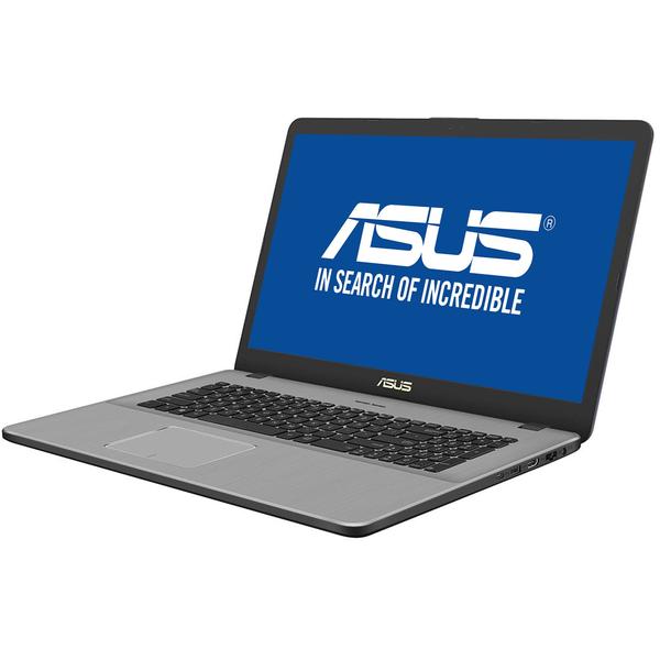 Laptop Asus VivoBook Pro 17 N705UD, Intel Core i5-7200U, 8 GB, 1 TB + 128 GB SSD, Endless OS, Negru / Gri