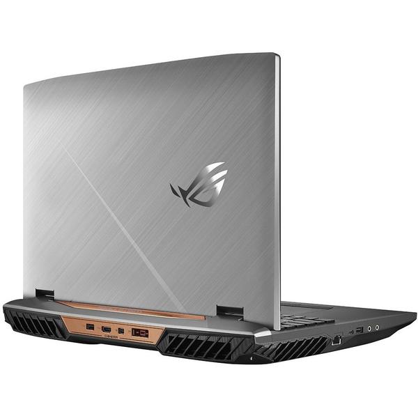 Laptop Asus ROG G703VI, Intel Core i7-7700HQ, 32 GB, 2 TB + 512 GB SSD, Microsoft Windows 10 Pro, Gri
