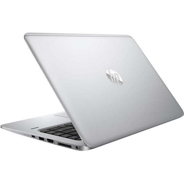 Laptop HP EliteBook Folio 1040 G3, Intel Core i7-6500U, 8 GB, 256 GB SSD,  Microsoft Windows 7 Pro + Microsoft Windows 10 Pro, Argintiu