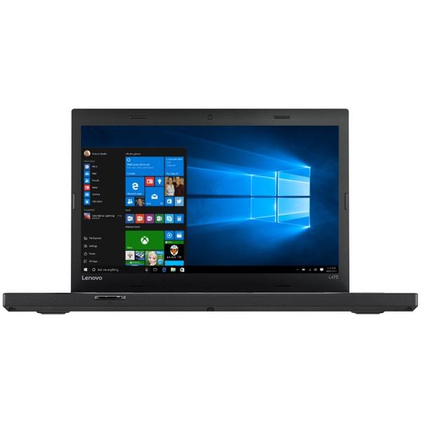 Laptop Lenovo ThinkPad L470, 20J4003RRI, Intel Core i5-7200U, 8 GB, 256 GB SSD, Microsoft Windows 10 Pro, Negru