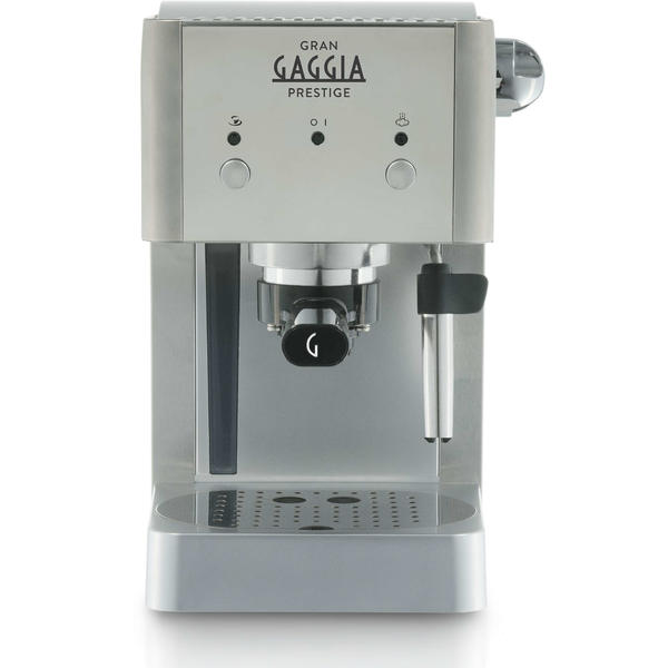 Espressor manual Gaggia Gran Prestige, 950 W, 15 Bar, 1 l, Argintiu