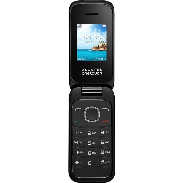 Telefon mobil Alcatel 1035D, 1.8 inch. Dual SIM, Negru / Gri