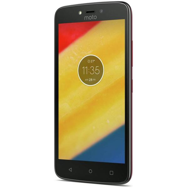 Telefon mobil Motorola Moto C, 5.0 inch, 1 GB RAM, 8 GB, Rosu