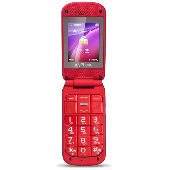 Telefon mobil myPhone Metro, 2.2 inch, Single SIM, Rosu