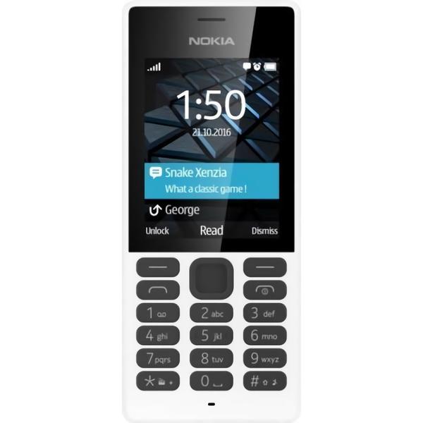 Telefon mobil Nokia 150, 2.4 inch, Dual SIM, Alb