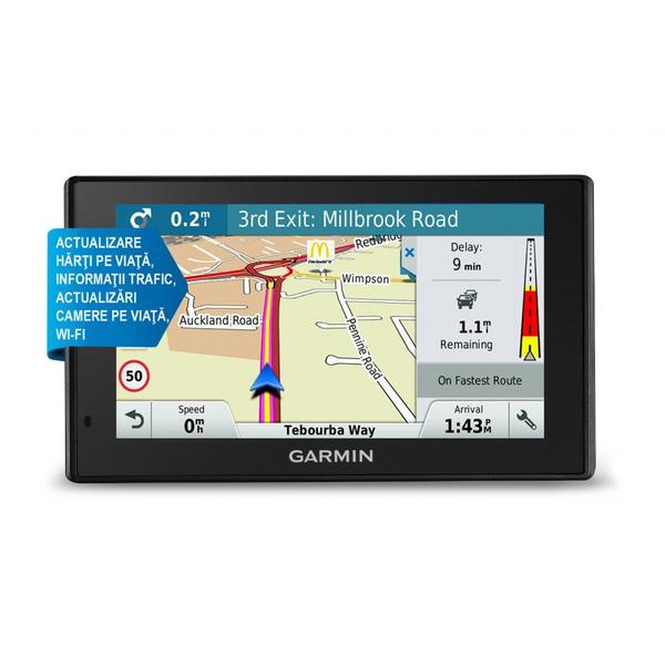 GPS Garmin DriveSmart 51 LMT-S, 5 inch, Harta Europa