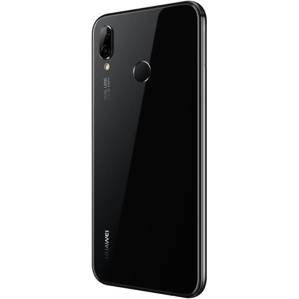 Telefon mobil Huawei P20 Lite, Dual SIM, 64GB, 4G, Midnight Black
