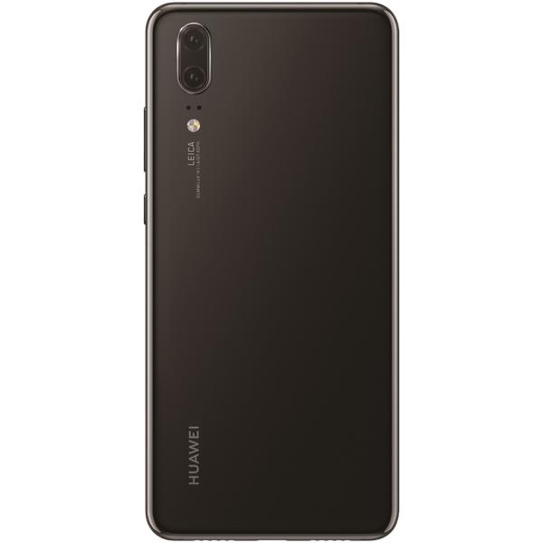 Telefon mobil Huawei P20, Dual SIM, 128GB, 4G, Black