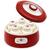 Aparat de preparat iaurt Oursson FE1502D, 20 W, 1 l, 5 recipiente ceramica, Rosu