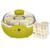 Aparat de preparat iaurt Oursson FE1105D, 20 W, 1 l, 8 recipiente ceramica, Verde