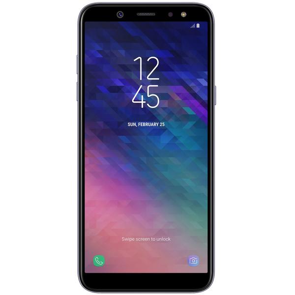 Telefon mobil Samsung Galaxy A6 (2018), Dual SIM, 32GB, 4G, Orchid Gray