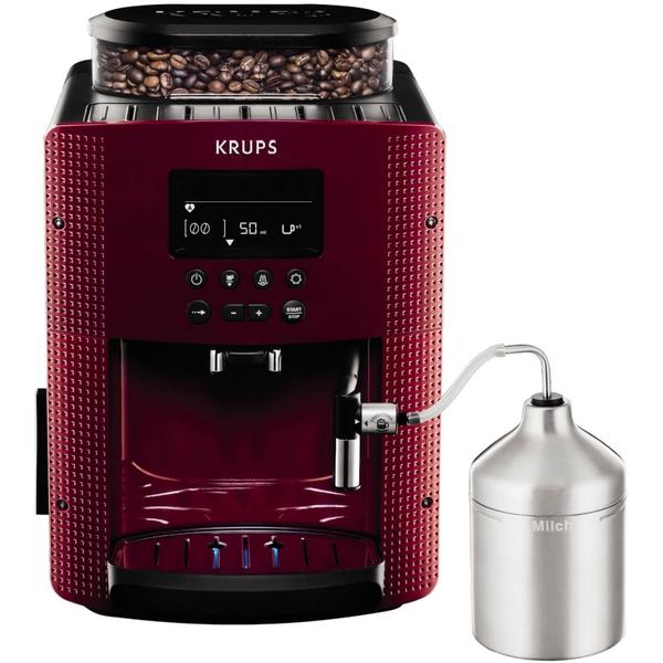 Espressor automat Krups EA816570, 1450 W, 15 bar, 	1.7 l, Visiniu