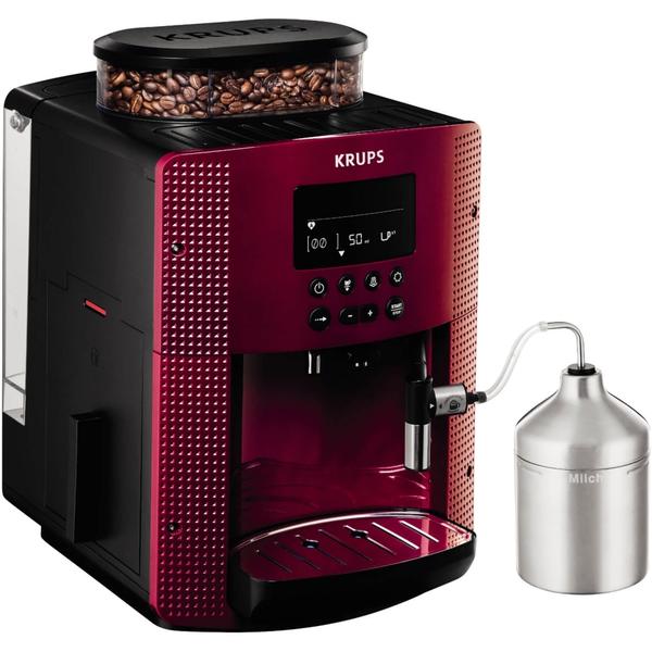Espressor automat Krups EA816570, 1450 W, 15 bar, 	1.7 l, Visiniu