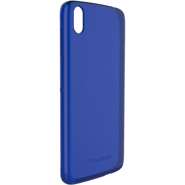 Husa Soft Shell pentru BlackBerry DTEK50, Albastru transparent