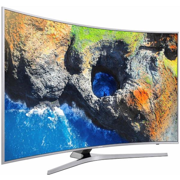 Televizor Samsung UE55MU6502, Smart TV, 138 cm, 4K UHD, Argintiu / Negru