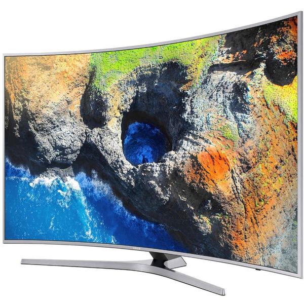 Televizor Samsung UE65MU6502, Smart TV, 163 cm, 4K UHD, Argintiu / Negru