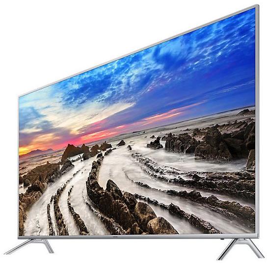 Televizor Samsung UE75MU7002, Smart TV, 189 cm, 4K UHD, Argintiu / Negru