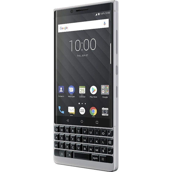 Telefon mobil BlackBerry Key2, 4.5 inch, 6 GB RAM, 64 GB, Argintiu