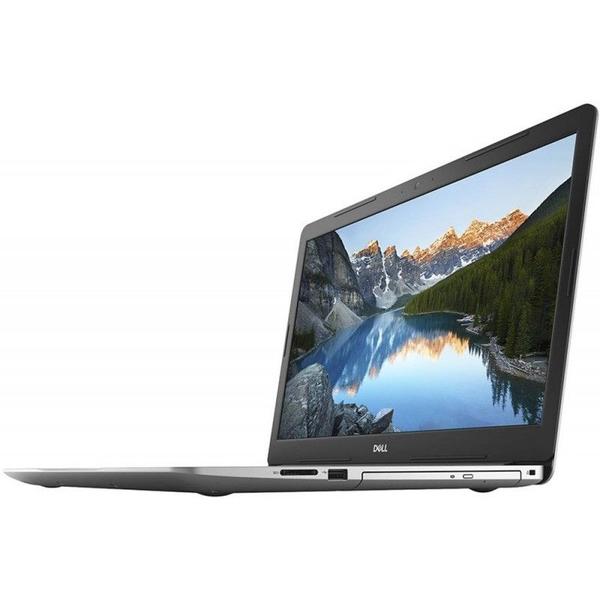 Laptop Dell Inspiron 5770 (seria 5000), Intel Core i7-8550U, 8 GB, 1 TB + 128 GB SSD, Linux, Argintiu