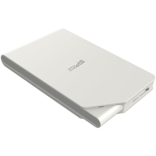 Hard Disk extern Silicon Power Stream S03, 1 TB, 2.5 inch, USB 3.0, Alb