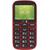 Telefon mobil Doro 1360, 2.4 inch, Dual SIM, Rosu