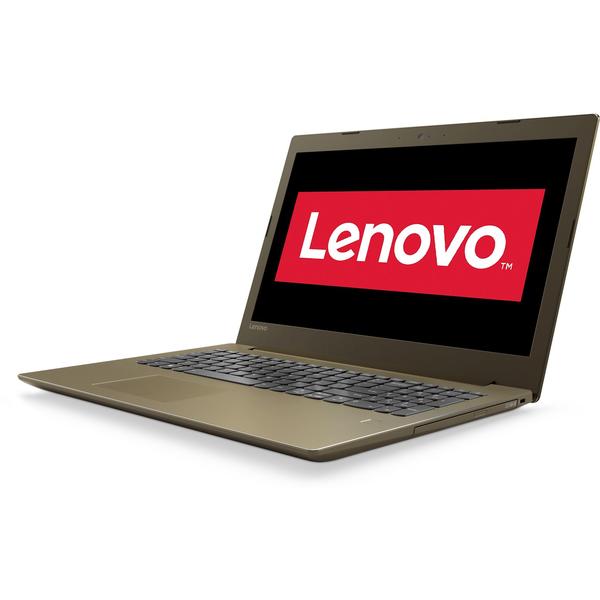 Laptop Lenovo IdeaPad 520-15IKB, Intel Core i3-7100U, 8 GB, 1 TB + 128 GB SSD, Free DOS, Bronz