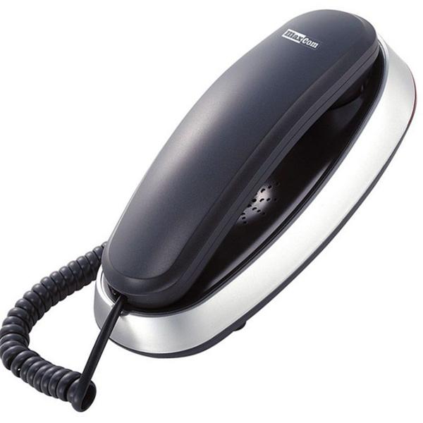 Telefon fix Maxcom KXT650, Cu fir, Negru / Argintiu