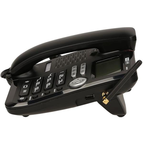 Telefon fix Maxcom MM29D, Suport 3G, Cu fir, Negru