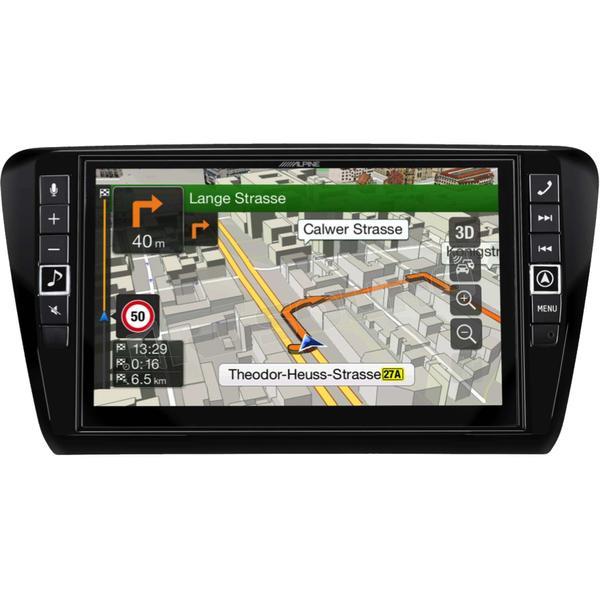 GPS Alpine X902D-OC3, 9 inch, Harta Europa