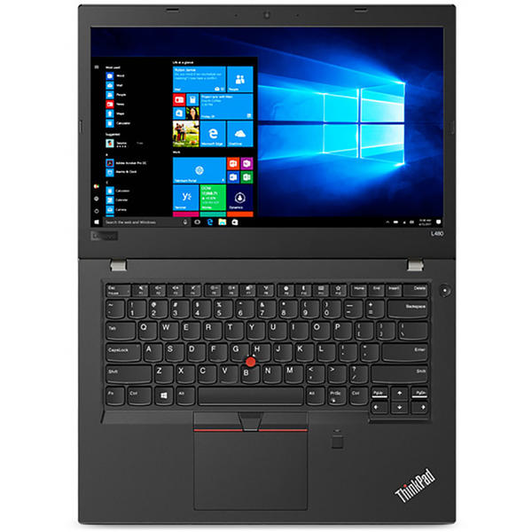 Laptop Lenovo ThinkPad L480, FHD IPS, Intel Core i5-8250U, 8 GB, 256 GB SSD, Microsoft Windows 10 Pro, Negru