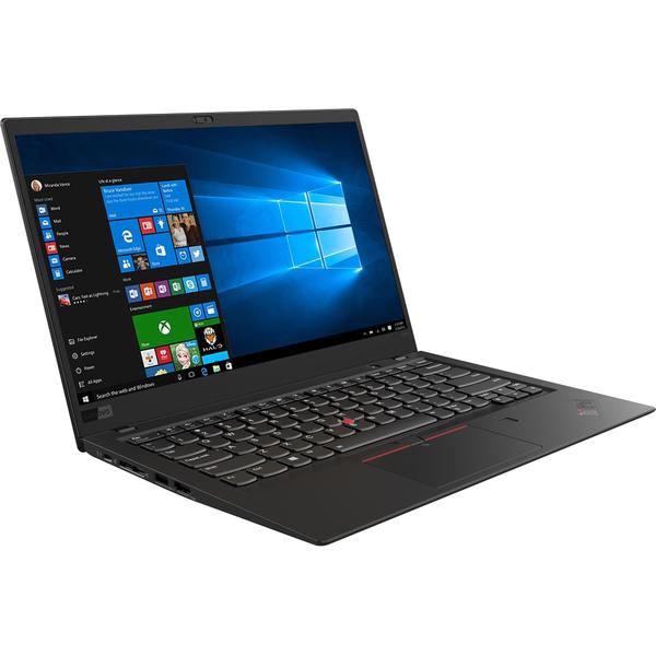 Laptop Lenovo ThinkPad X1 Carbon 6th gen, FHD IPS, Intel Core i7-8550U, 16 GB, 1 TB SSD, Microsoft Windows 10 Pro, Negru