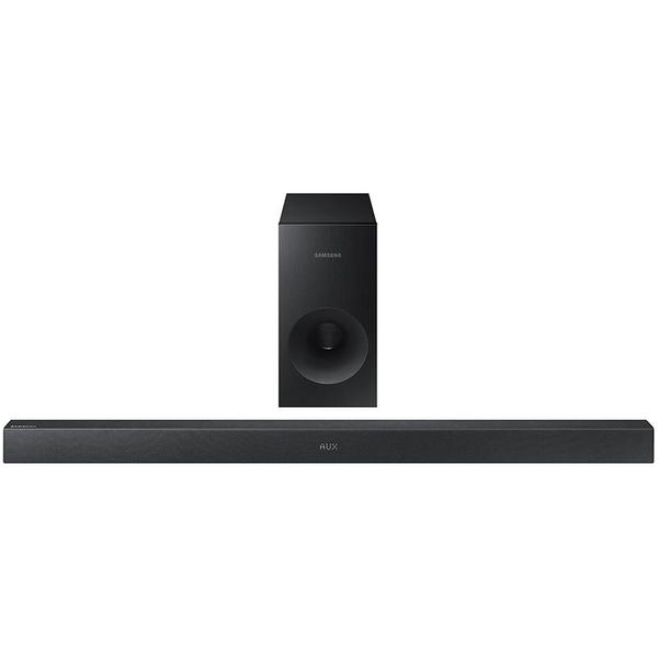 Sistem home cinema Samsung HW-K360/EN, Soundbar, 2.1 canale, 130 W, Bluetooth, Negru