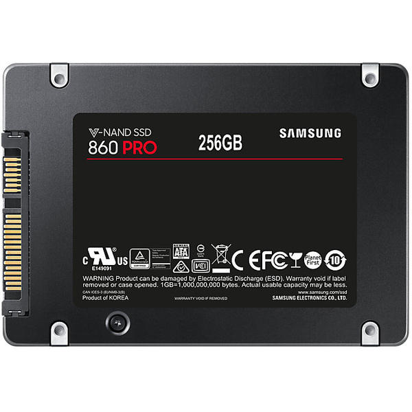 SSD Samsung 860 PRO, 2.5 inch, 256 GB, SATA 3