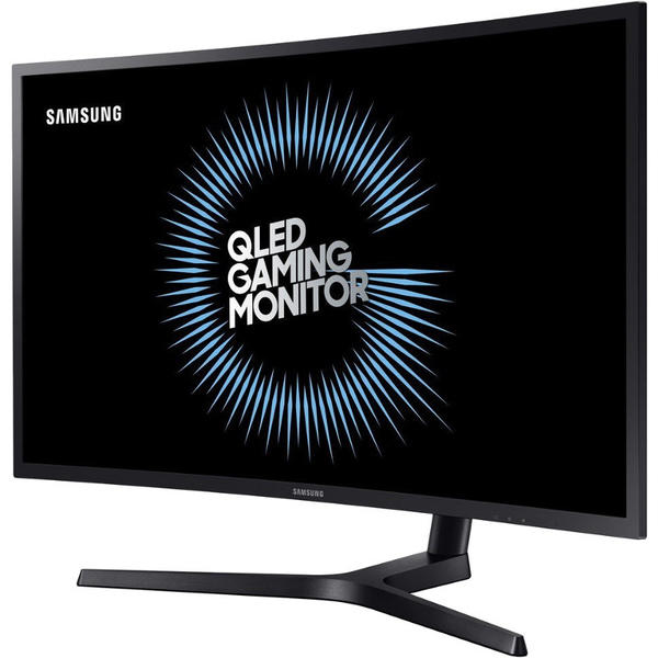 Monitor Samsung LC32HG70QQUXEN, 31.5 inch, Curbat, WQHD, 1 ms, Negru
