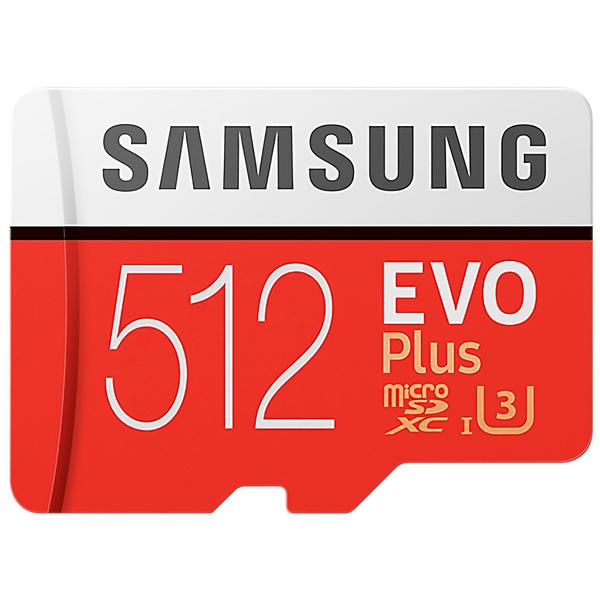 Card de memorie Samsung MB-MC512GA/EU, Micro SDXC, 512 GB, Clasa 10 + Adaptor SD