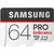 Card de memorie Samsung MB-MJ64GA/EU, Micro SDXC, 64 GB, Clasa 10 + Adaptor SD