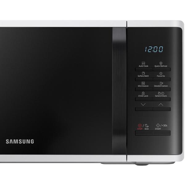 Cuptor cu microunde Samsung MS23K3513AW, 800 W, 23 l, Alb / Negru
