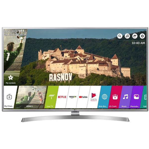 Televizor LG 50UK6950PLB, Smart TV, 126 cm, 4K UHD, Negru / Argintiu