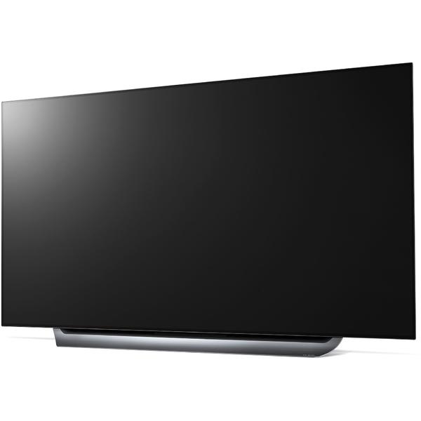 Televizor LG OLED77C8LLA, Smart TV, 195 cm, 4K UHD, Negru / Argintiu